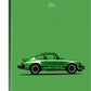 Porsche 911 Carrera - Print on Canvas 18" H x 12" W x 1.5" D