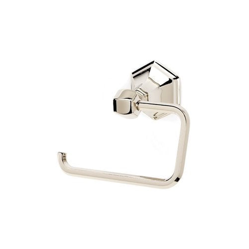 Polished Chrome Nicole Wall Mounted Single Post Toilet Paper Holder