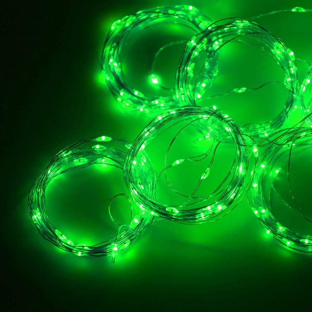 Curtain String Lights Indoor, 300 LED Twinkle Lights with Remote Timer USB Power 8 Modes