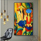 Abstract Famous Picasso Style Portrait Ready to Hang - Wrapped Canvas Painting