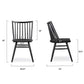 Leland Solid Wood Slat Back Side Chair (Set Of 1)
